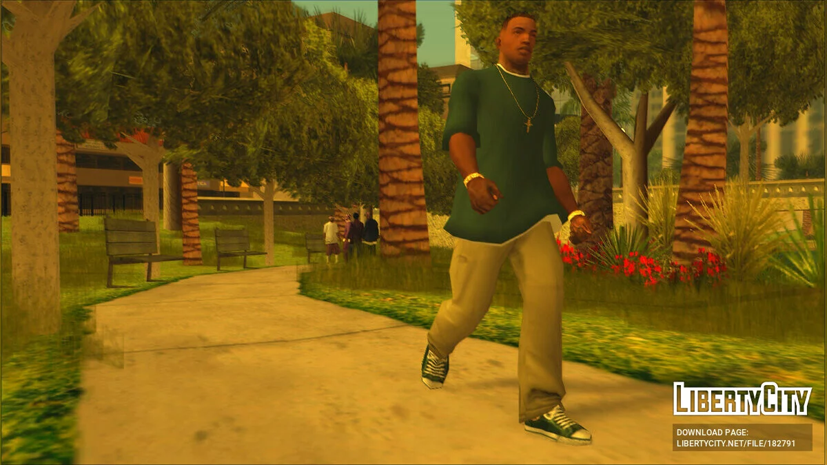 Мешковатая футболка/поло / GTA San Andreas