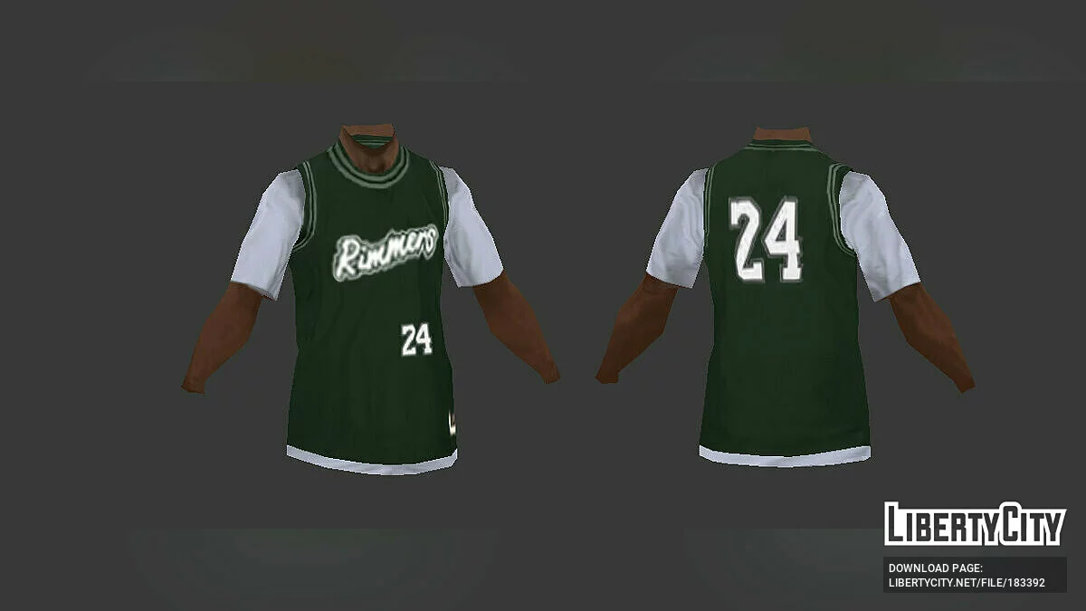 Футболка с баскетбольной майкой / GTA San Andreas