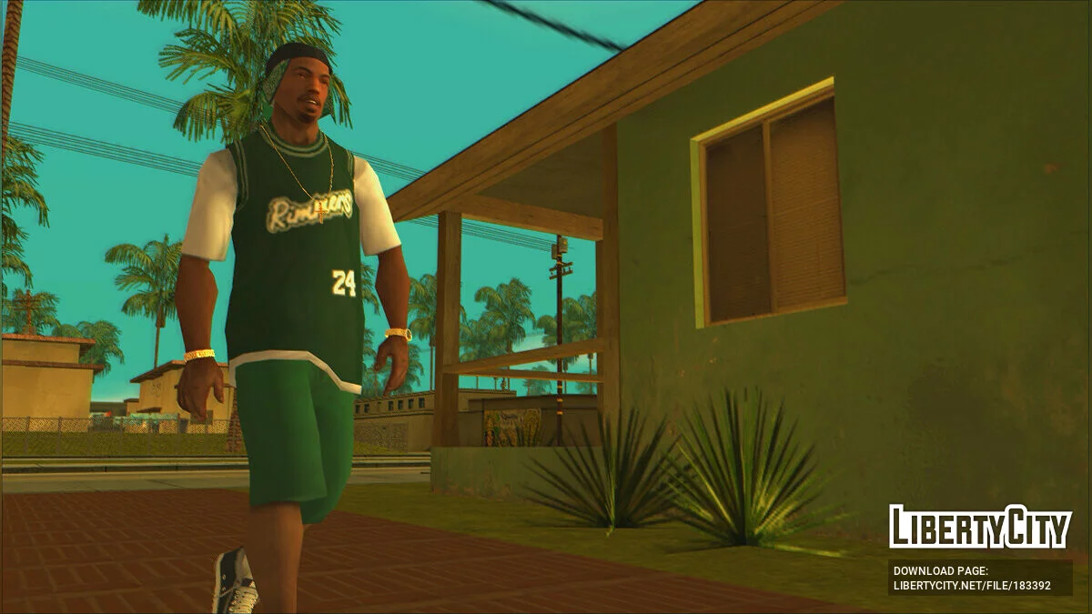 Футболка с баскетбольной майкой / GTA San Andreas