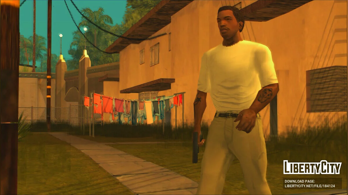 Заправленная футболка / GTA San Andreas