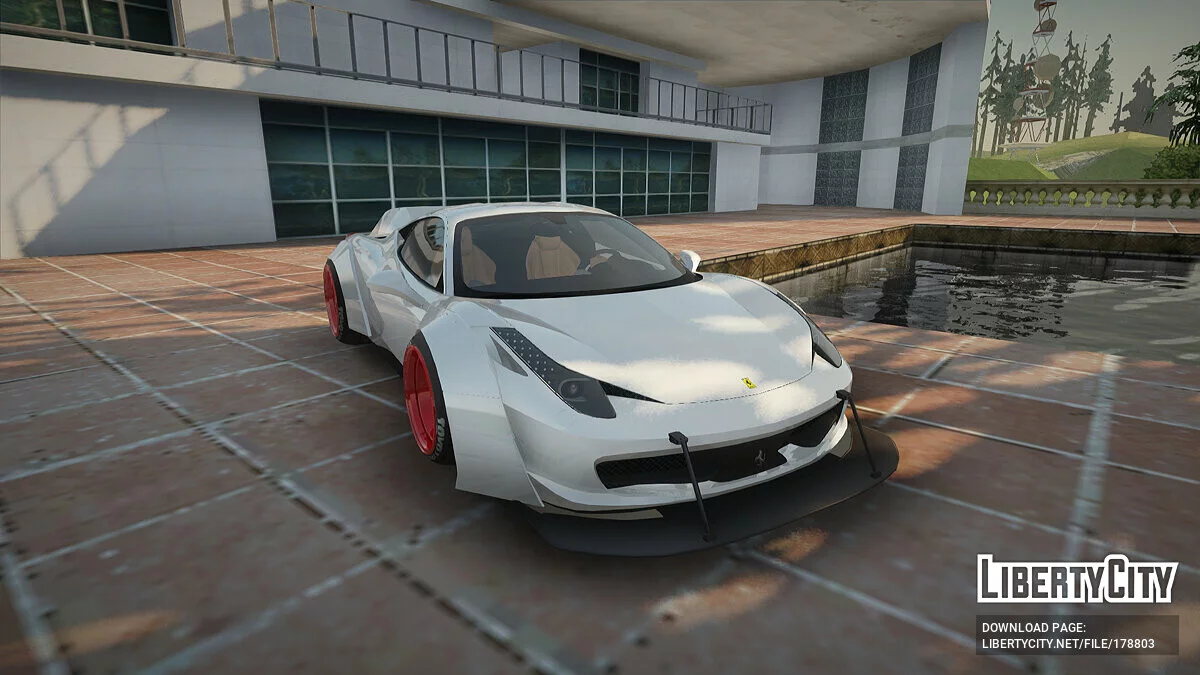 Ferrari 458 Italia Liberty Walk LB Performance / GTA San Andreas