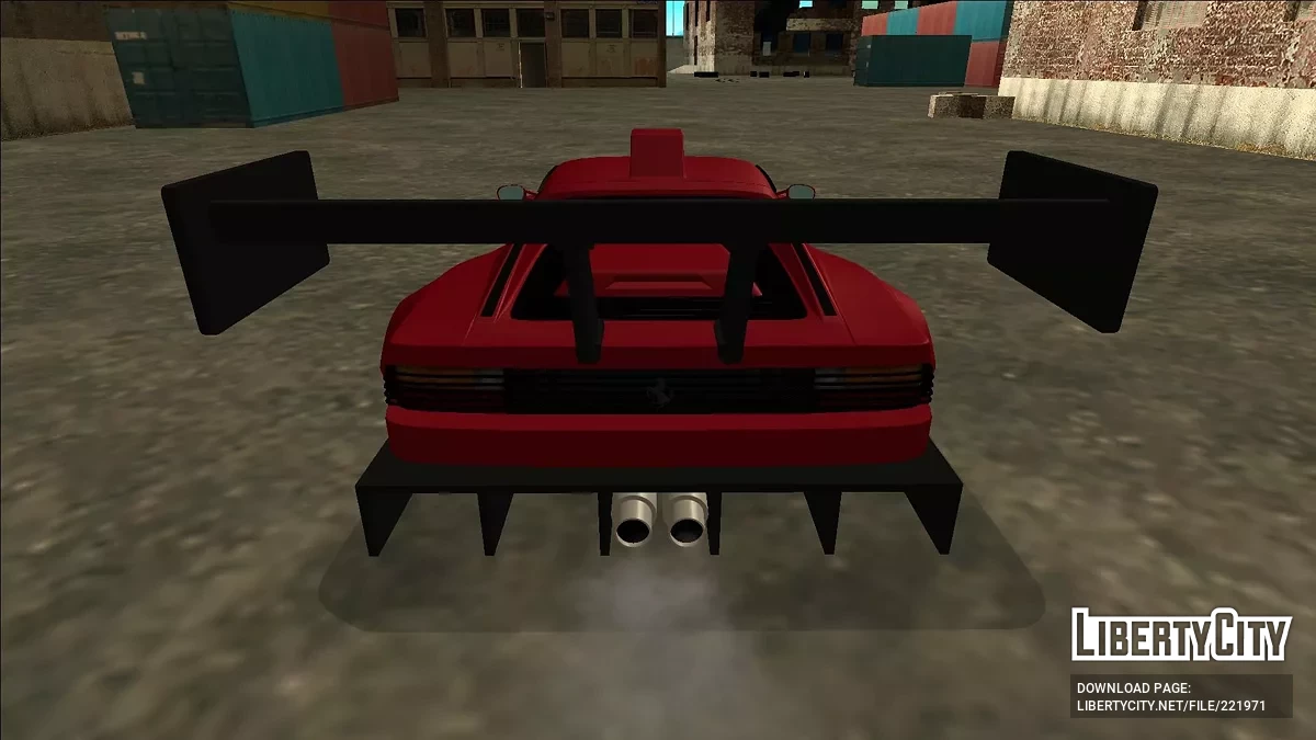1988 Ferrari Testarossa Widebody / GTA San Andreas