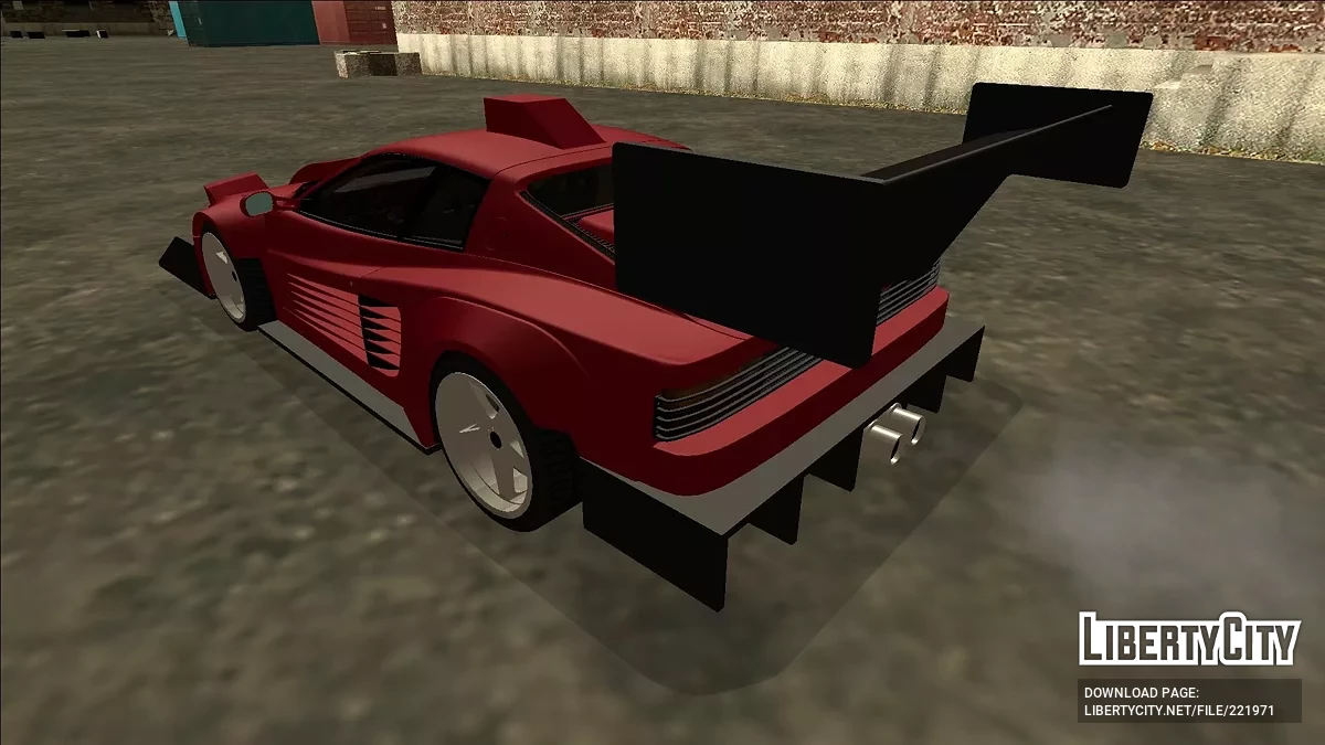 1988 Ferrari Testarossa Widebody / GTA San Andreas