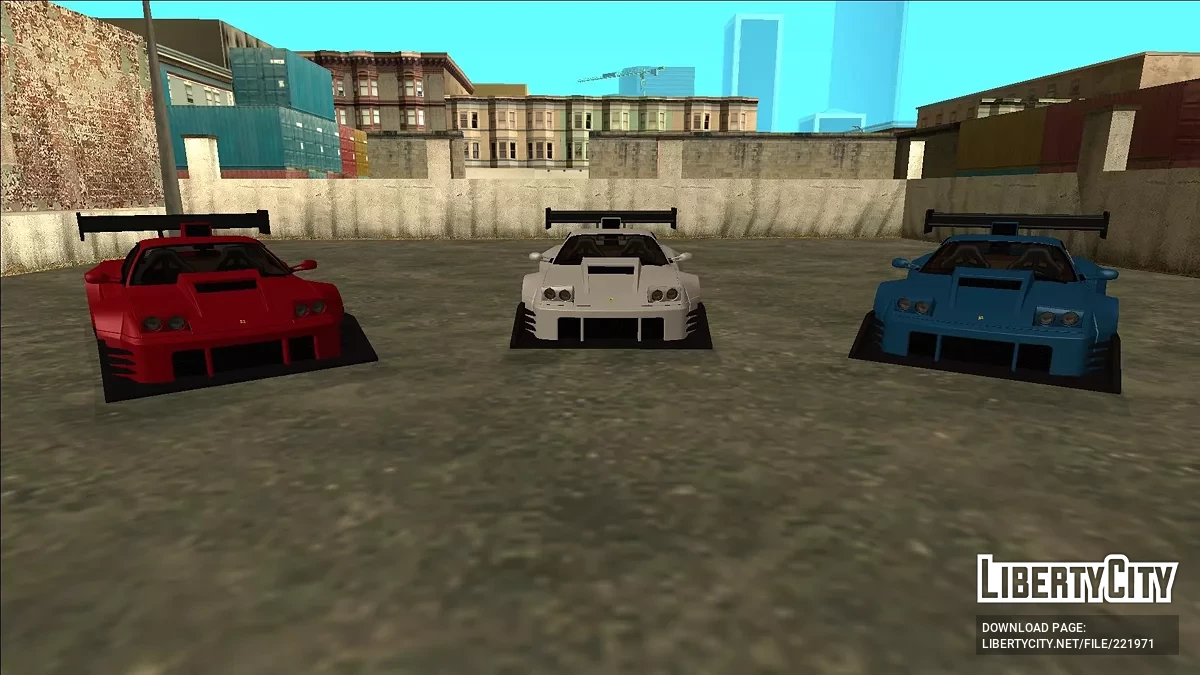 1988 Ferrari Testarossa Widebody / GTA San Andreas