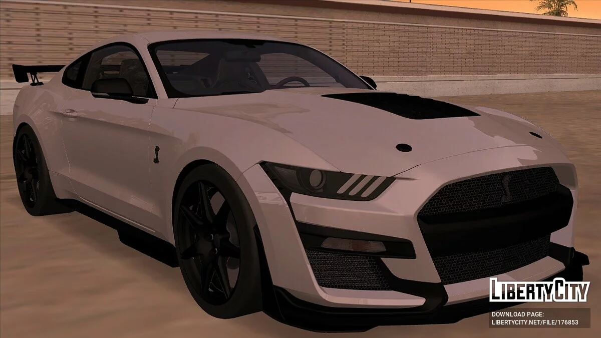 Mustang Shelby GT500 2020 / GTA San Andreas