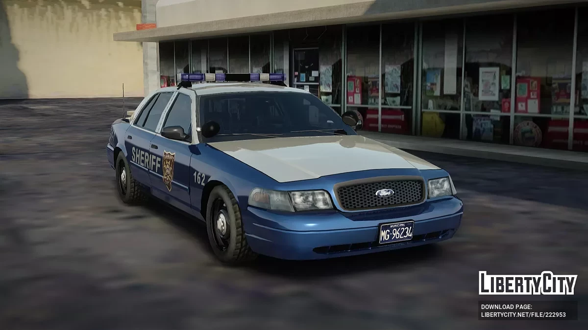 Ford Crown Victoria King County Sheriff Department (The Walking Dead) [IVF] / GTA San Andreas
