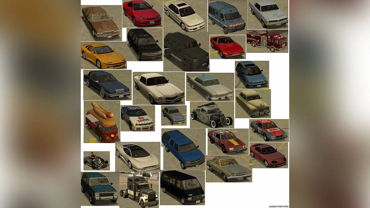 90s Atmosphere Vehicles Pack Reborn (Final) / GTA San Andreas
