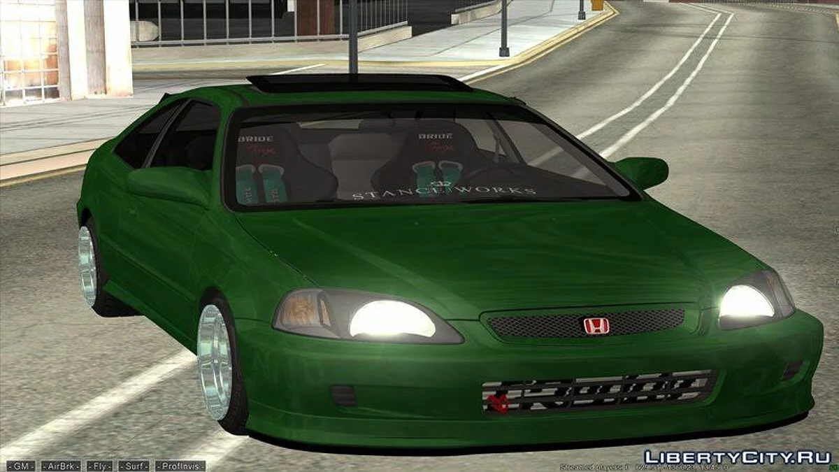 Honda Civic SI Stance / GTA San Andreas