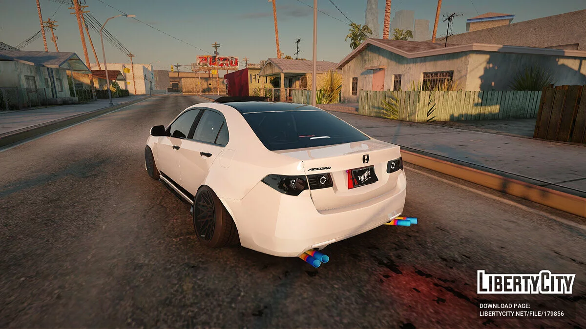 Honda Accord Type S 2008 RHBK / GTA San Andreas