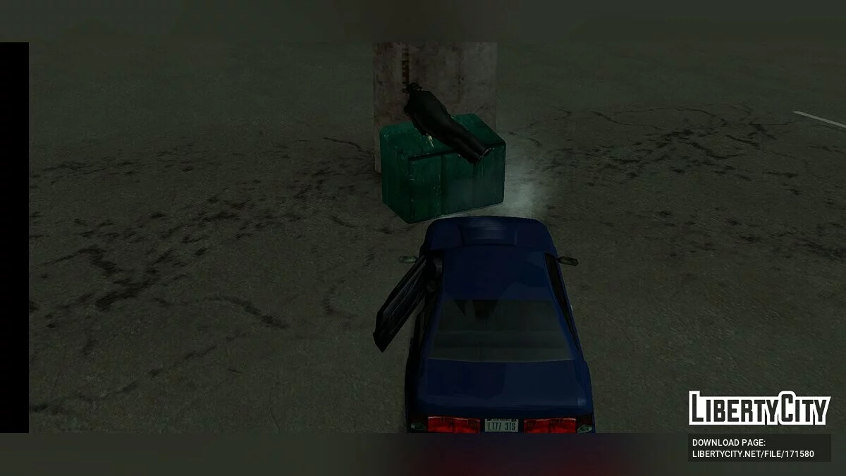 Вылет из машины при столкновении / GTA San Andreas (iOS, Android)