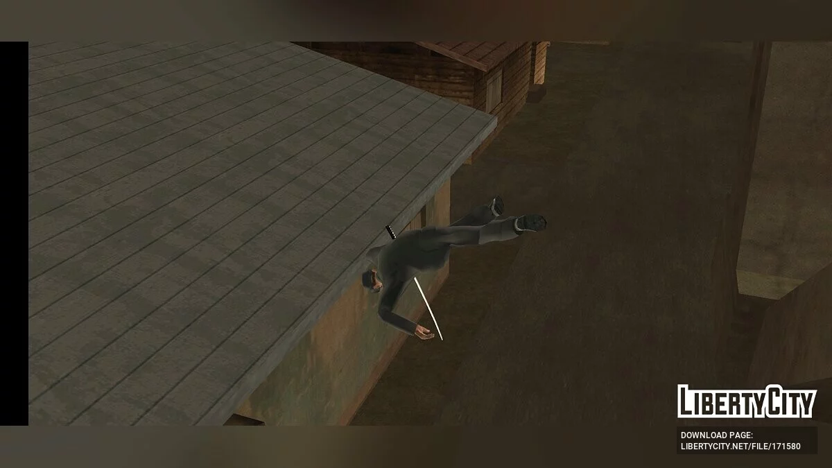 Вылет из машины при столкновении / GTA San Andreas (iOS, Android)