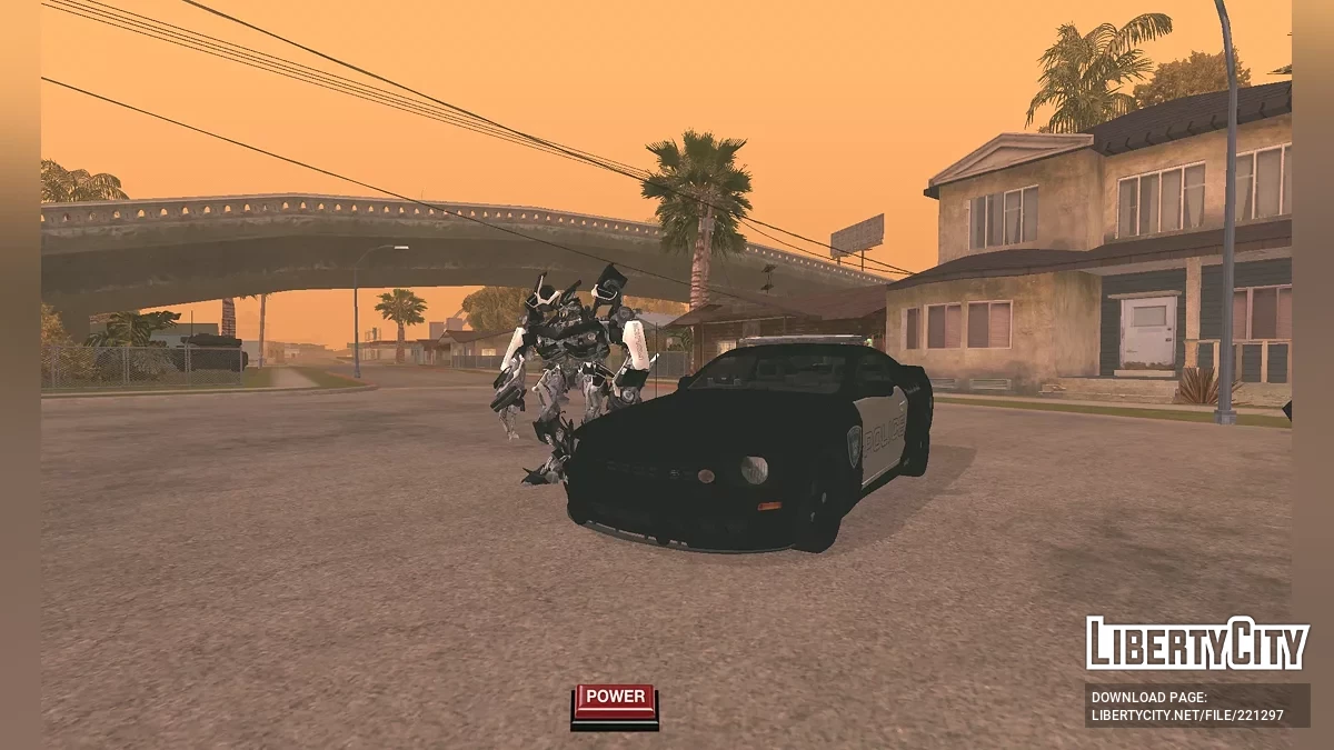 Barricade Transformer Mod / GTA San Andreas (iOS, Android)