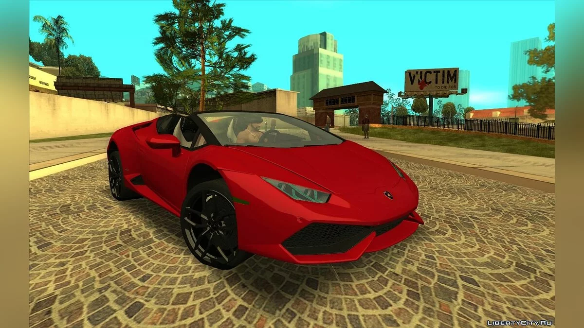 Lamborghini Huracan LP610-4 Spyder / GTA San Andreas