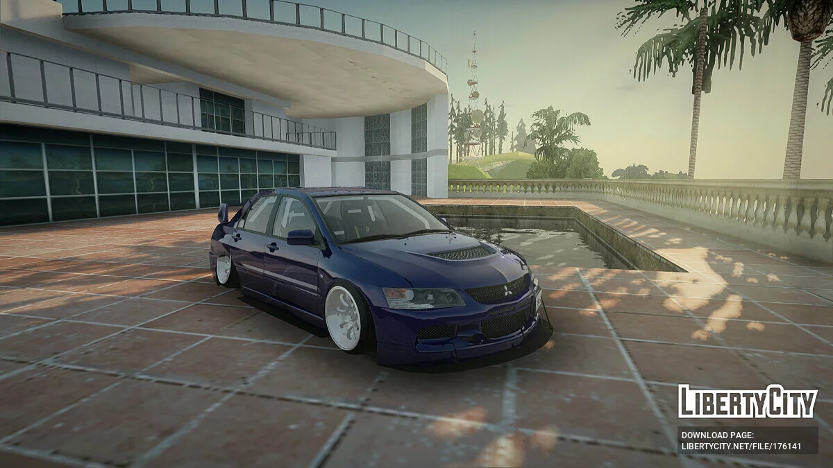 Mitsubishi Lancer Evolution VIII / GTA San Andreas