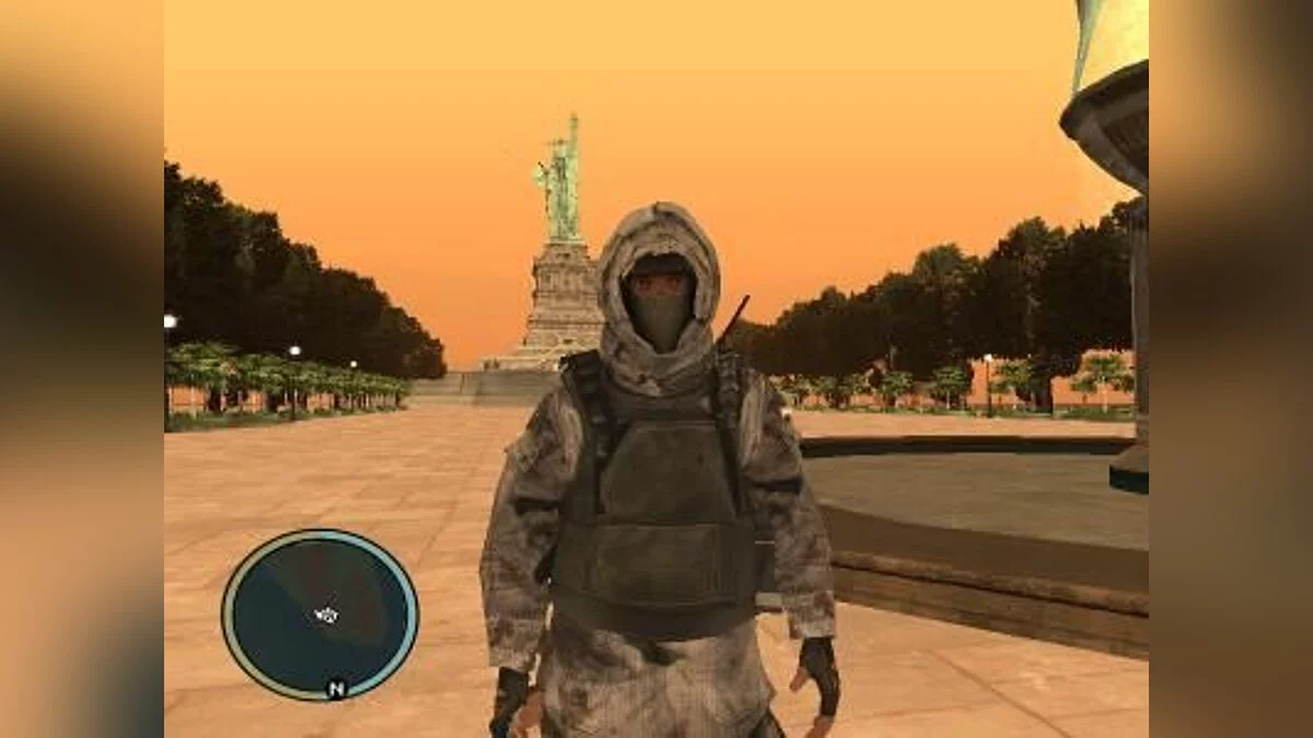 Спецназ в зимней одежде / GTA San Andreas