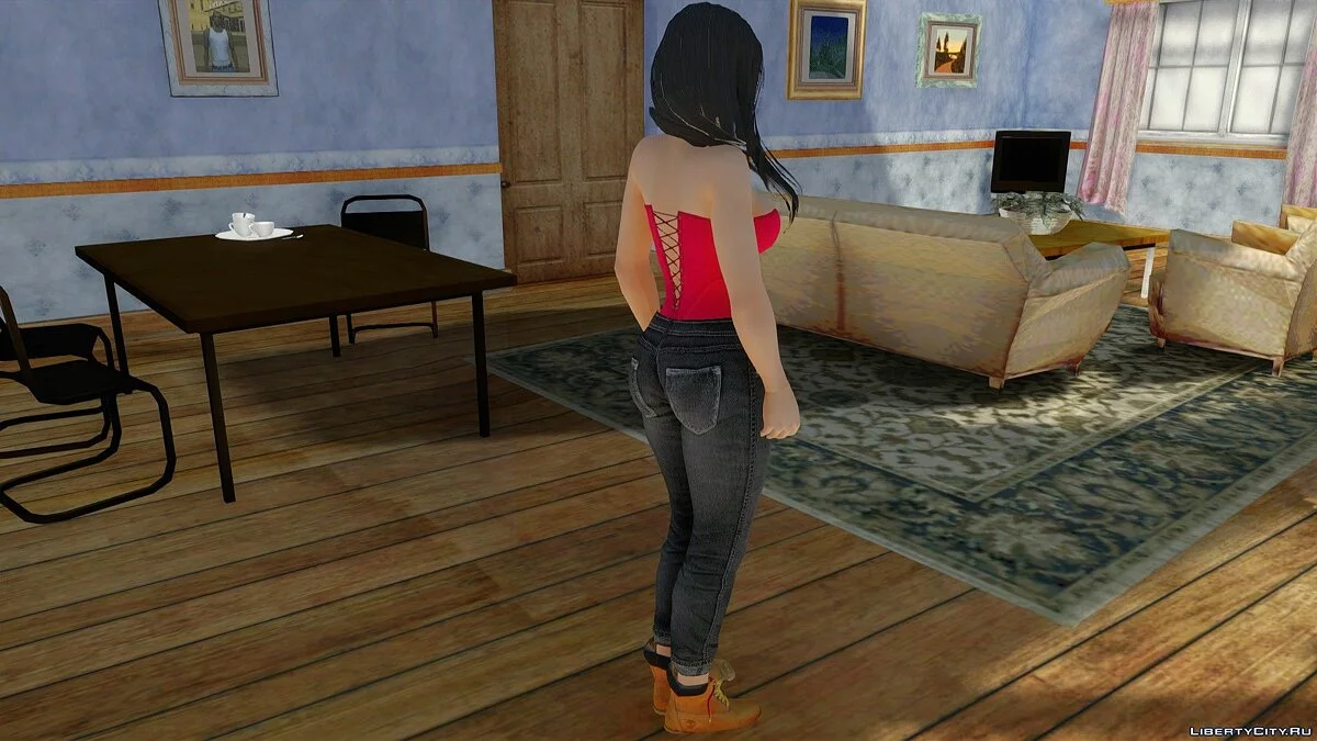 Тамаки в повседневной одежде v6 / GTA San Andreas