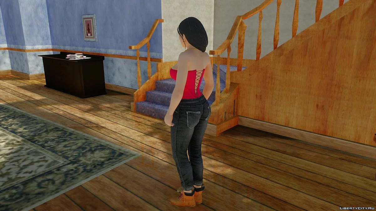 Тамаки в повседневной одежде v6 / GTA San Andreas