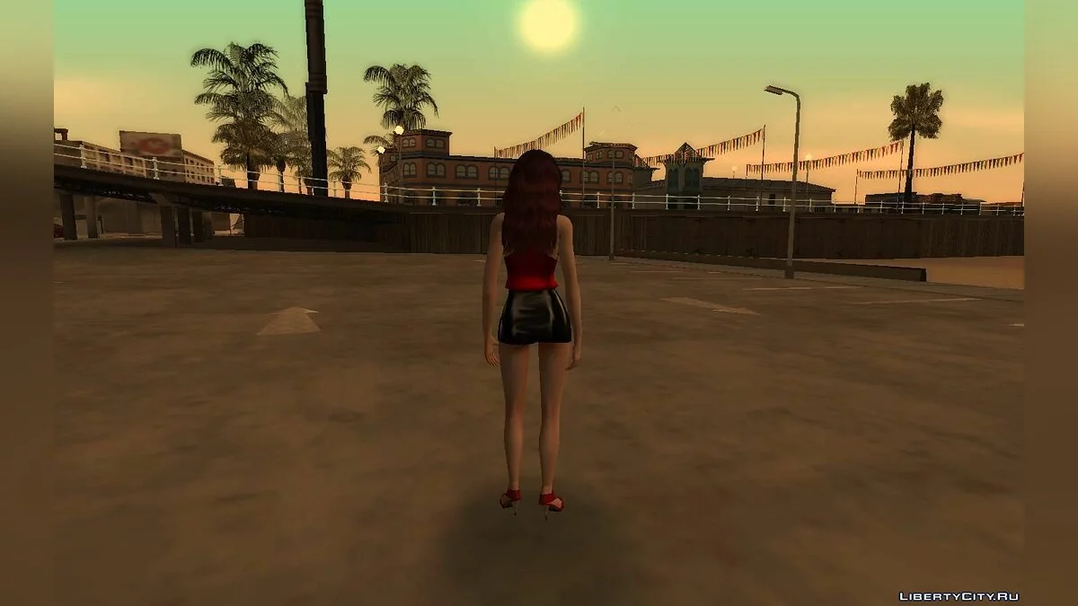 Джесса из игры Sims 4 / GTA San Andreas