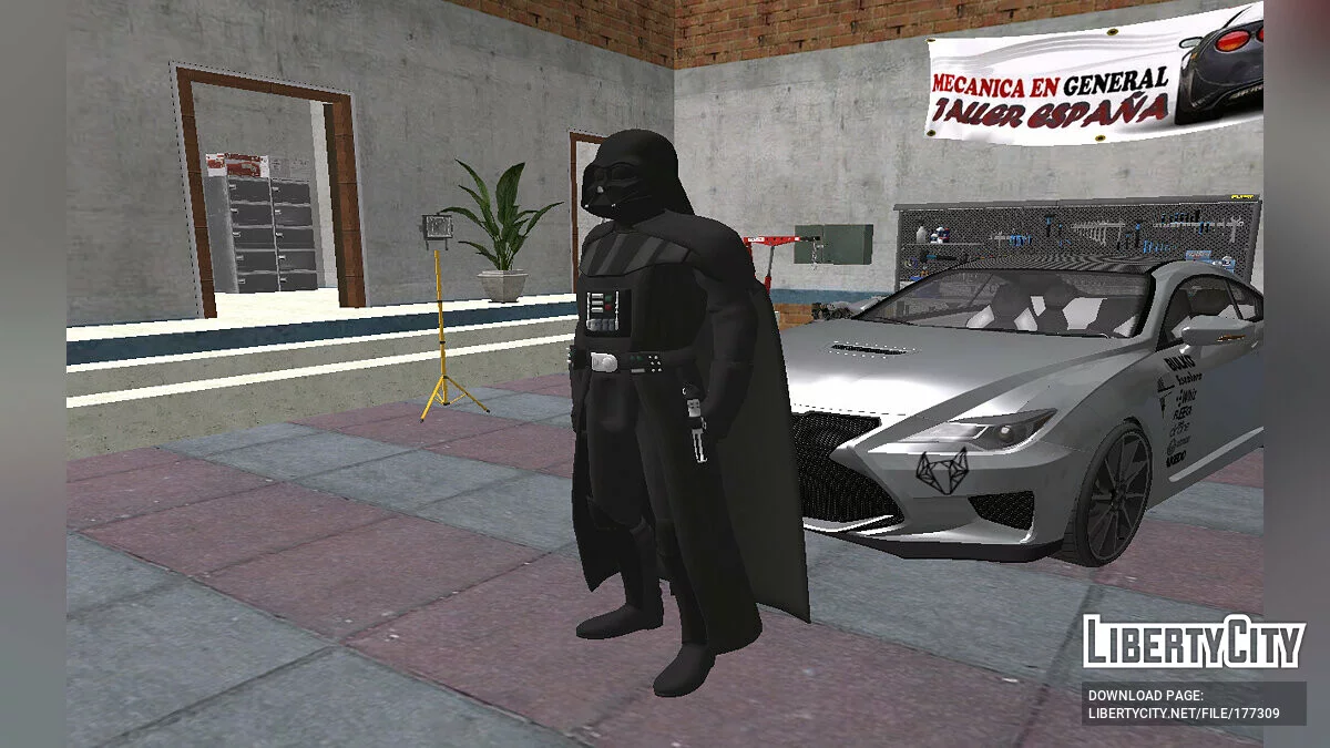 Дарт Вейдер из Fortnite / GTA San Andreas