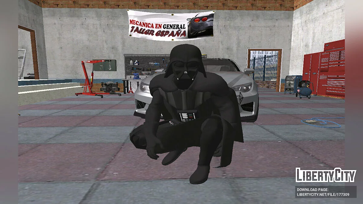 Дарт Вейдер из Fortnite / GTA San Andreas