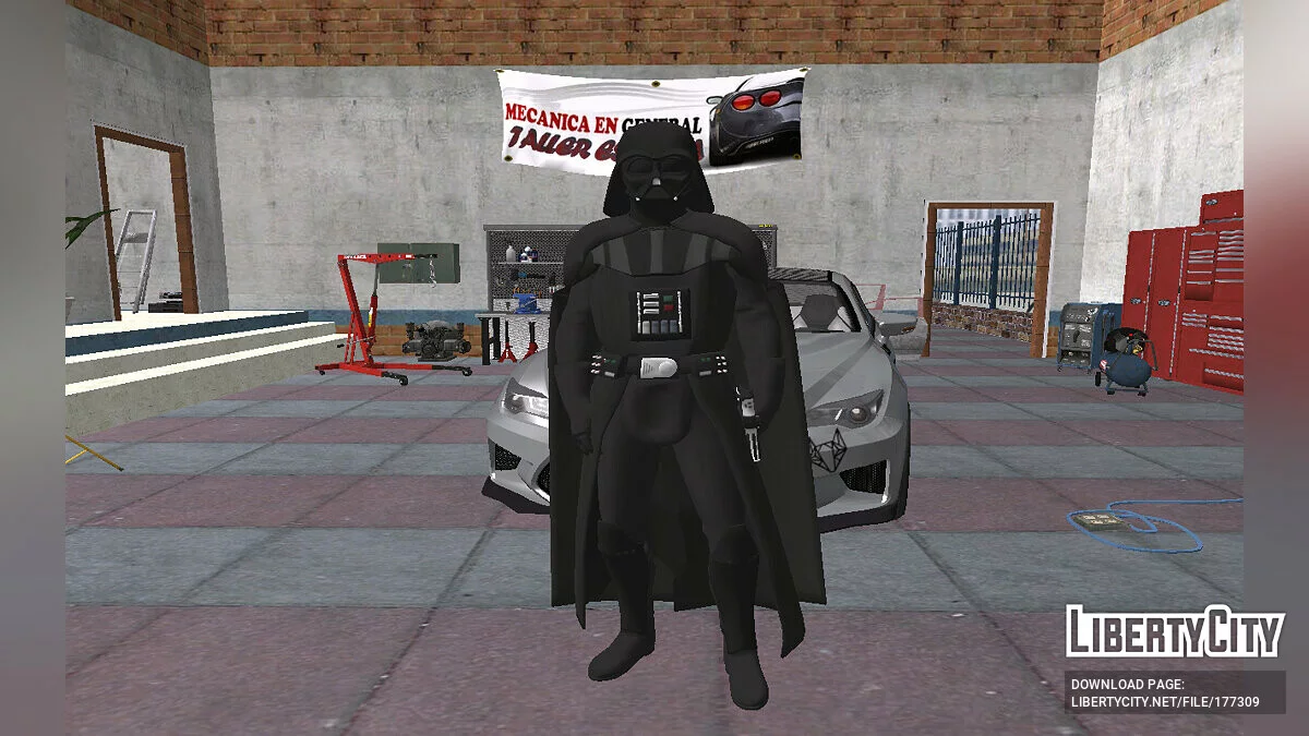 Дарт Вейдер из Fortnite / GTA San Andreas