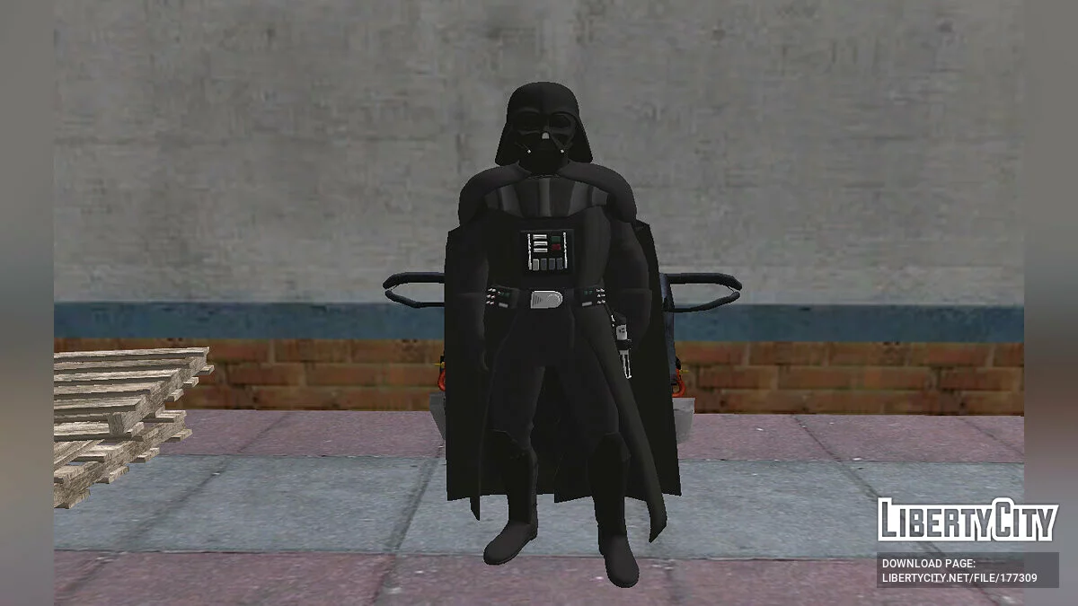 Дарт Вейдер из Fortnite / GTA San Andreas