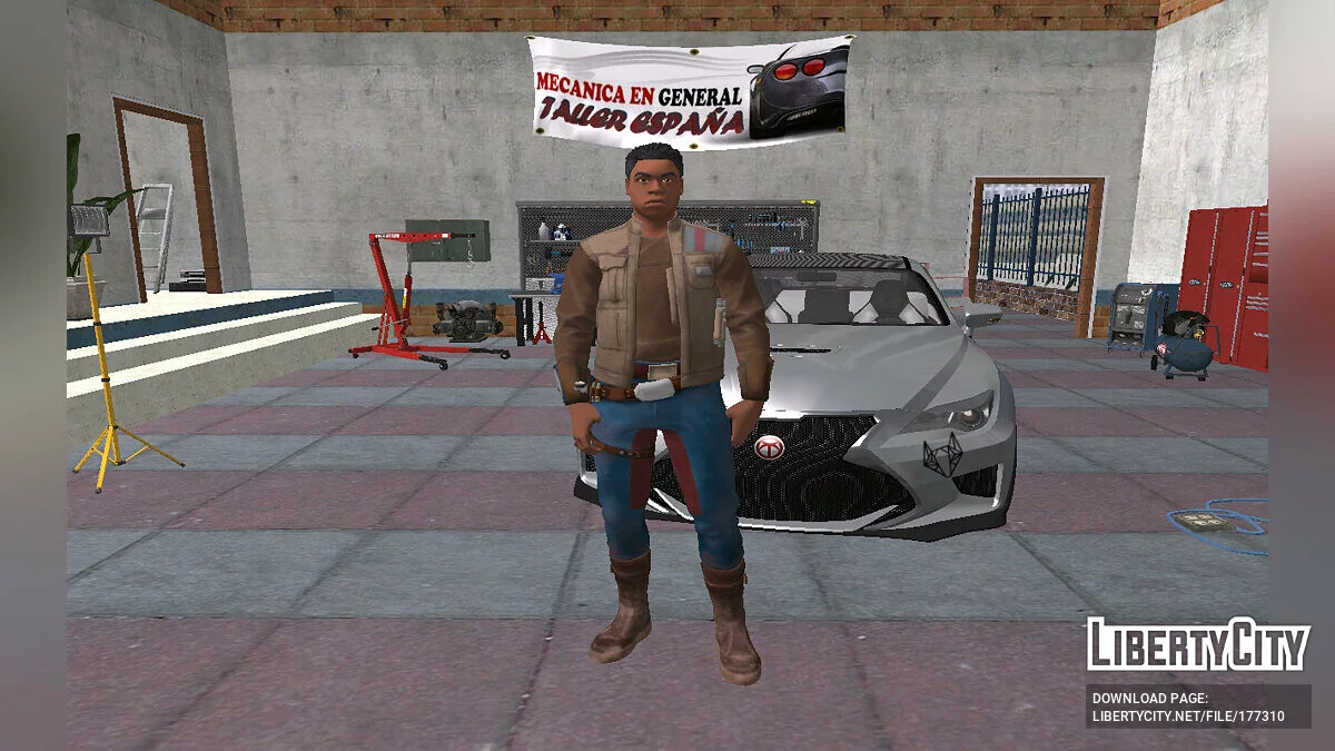 Финн из Fortnite / GTA San Andreas