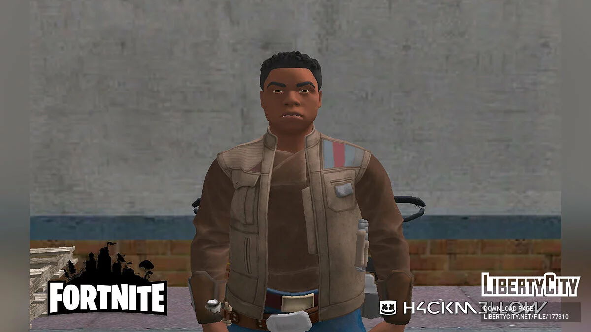 Финн из Fortnite / GTA San Andreas