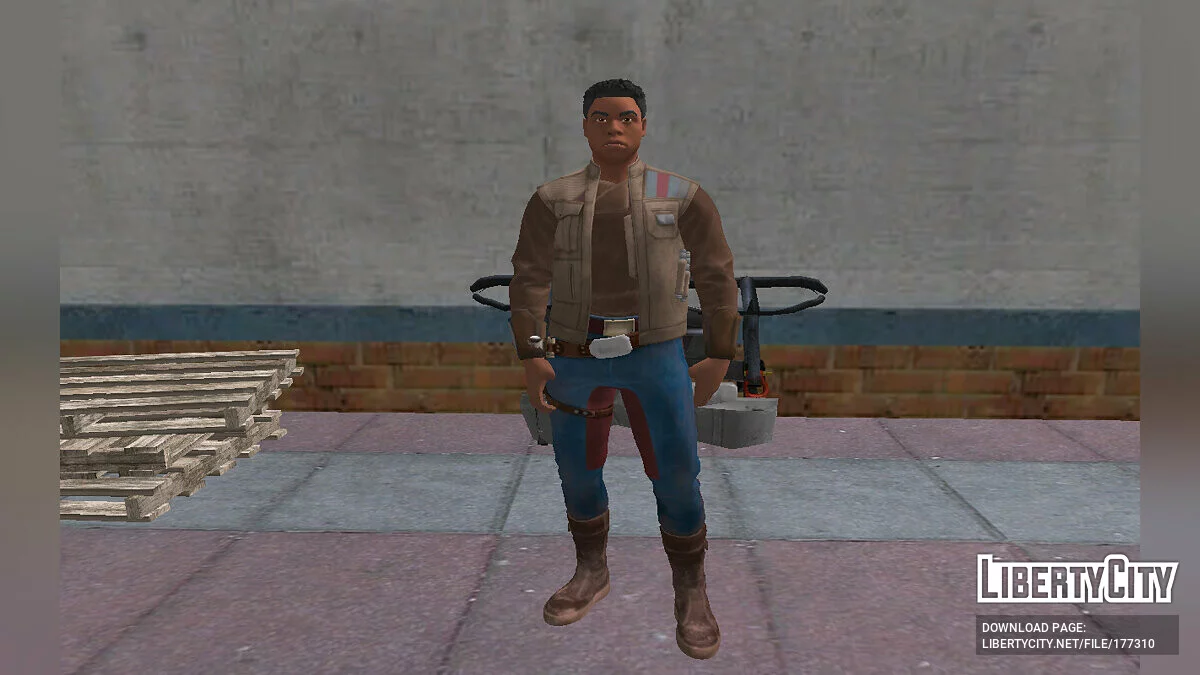 Финн из Fortnite / GTA San Andreas