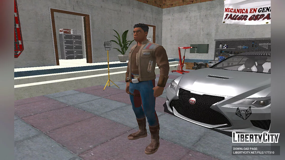 Финн из Fortnite / GTA San Andreas