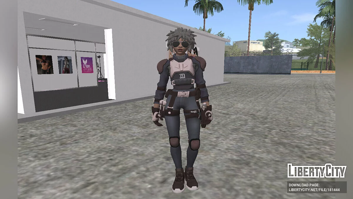 Доктор Слоун (бронированный) из Fortnite / GTA San Andreas