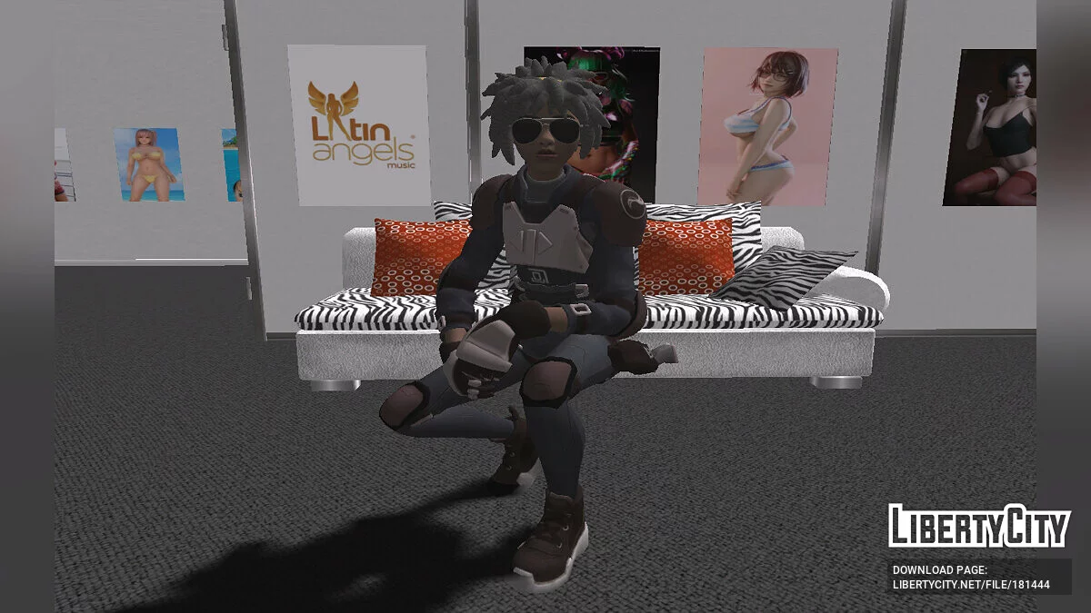 Доктор Слоун (бронированный) из Fortnite / GTA San Andreas