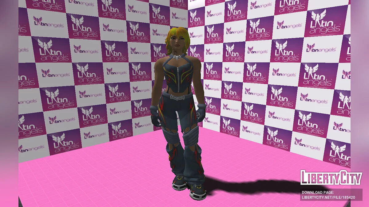 Hana из Fortnite / GTA San Andreas