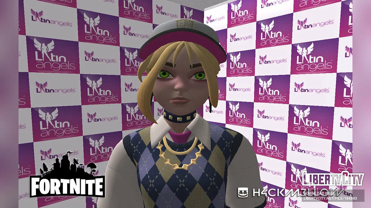 Хэлси (президент клуба) из Fortnite / GTA San Andreas