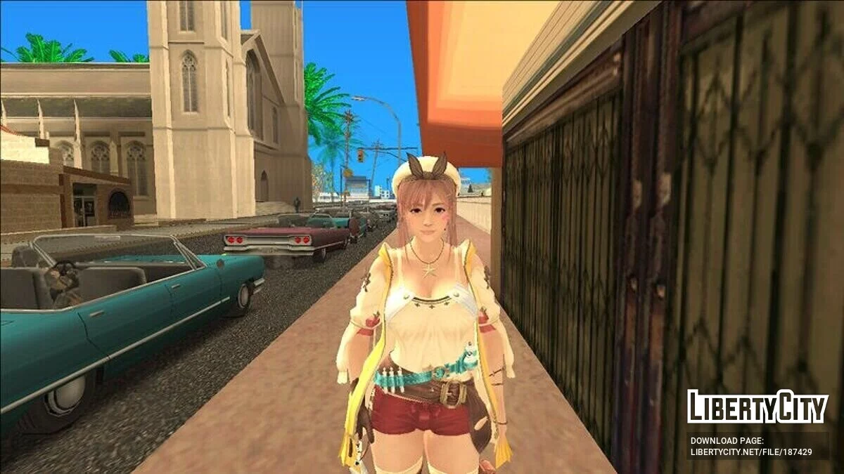 Хонока из DOAXVV / GTA San Andreas