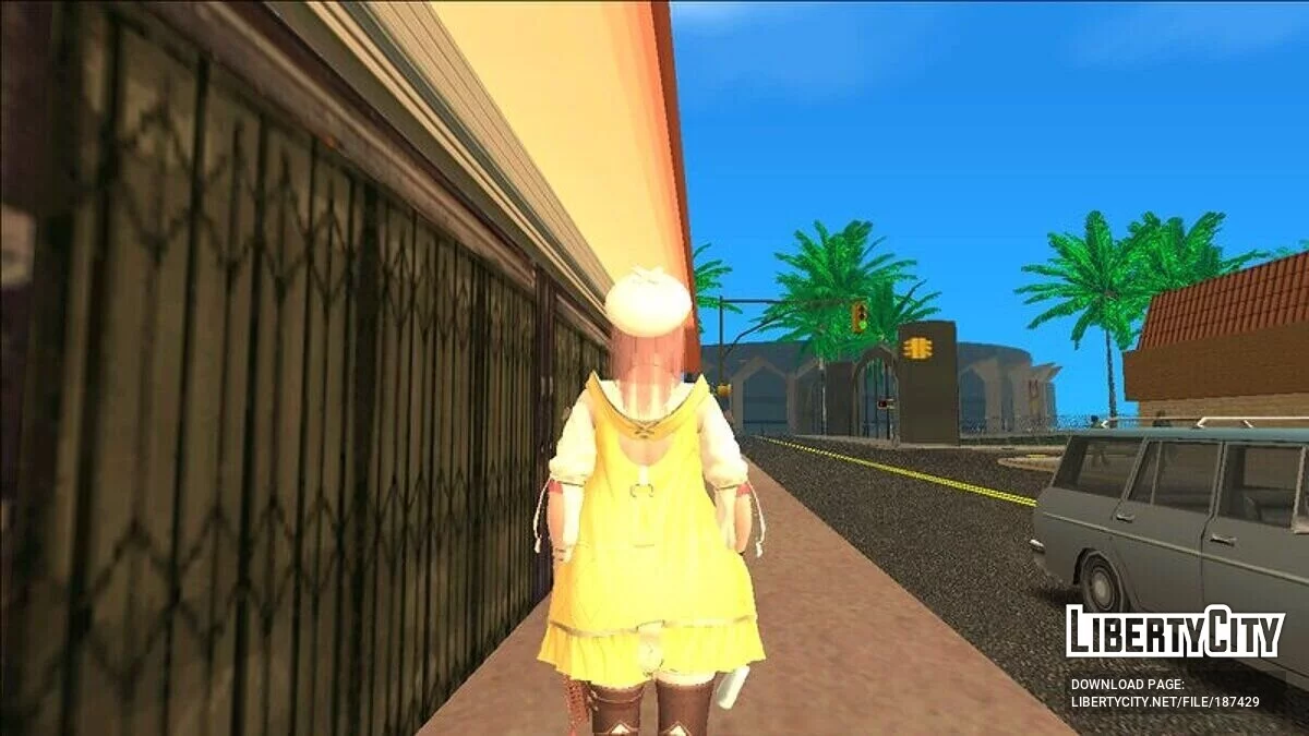 Хонока из DOAXVV / GTA San Andreas