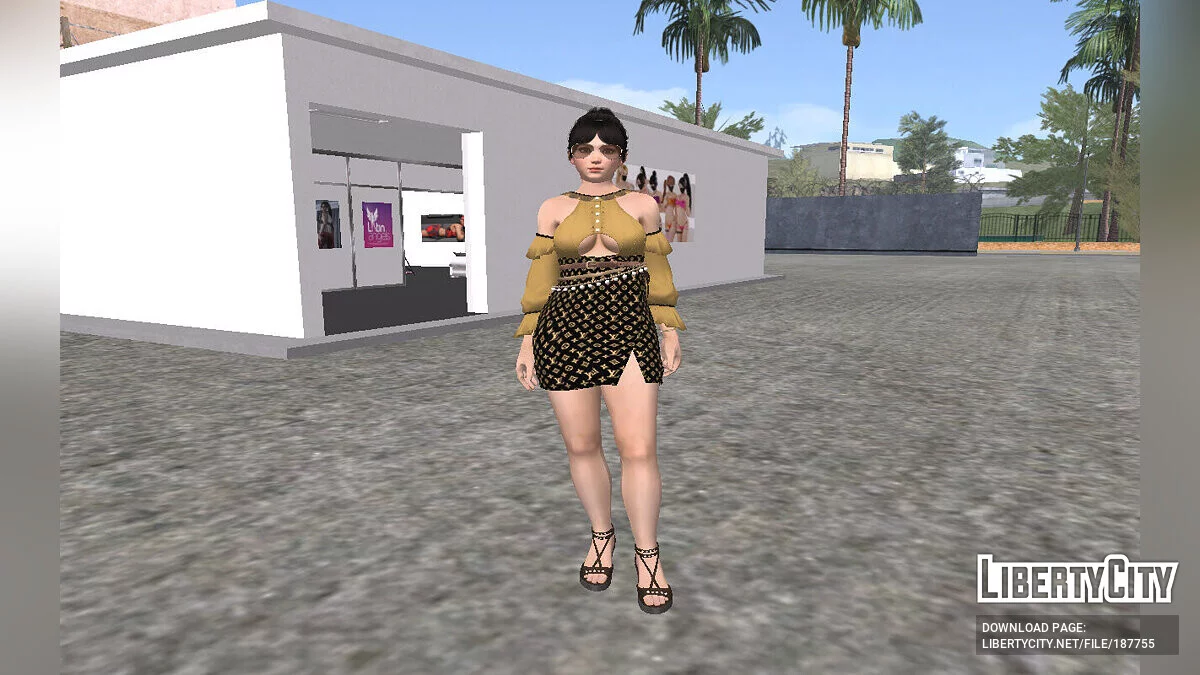 Кокоро из DOAXVV (Луи Виттон) / GTA San Andreas