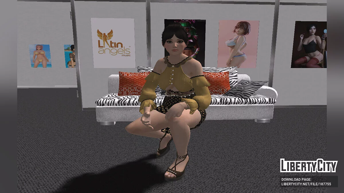 Кокоро из DOAXVV (Луи Виттон) / GTA San Andreas