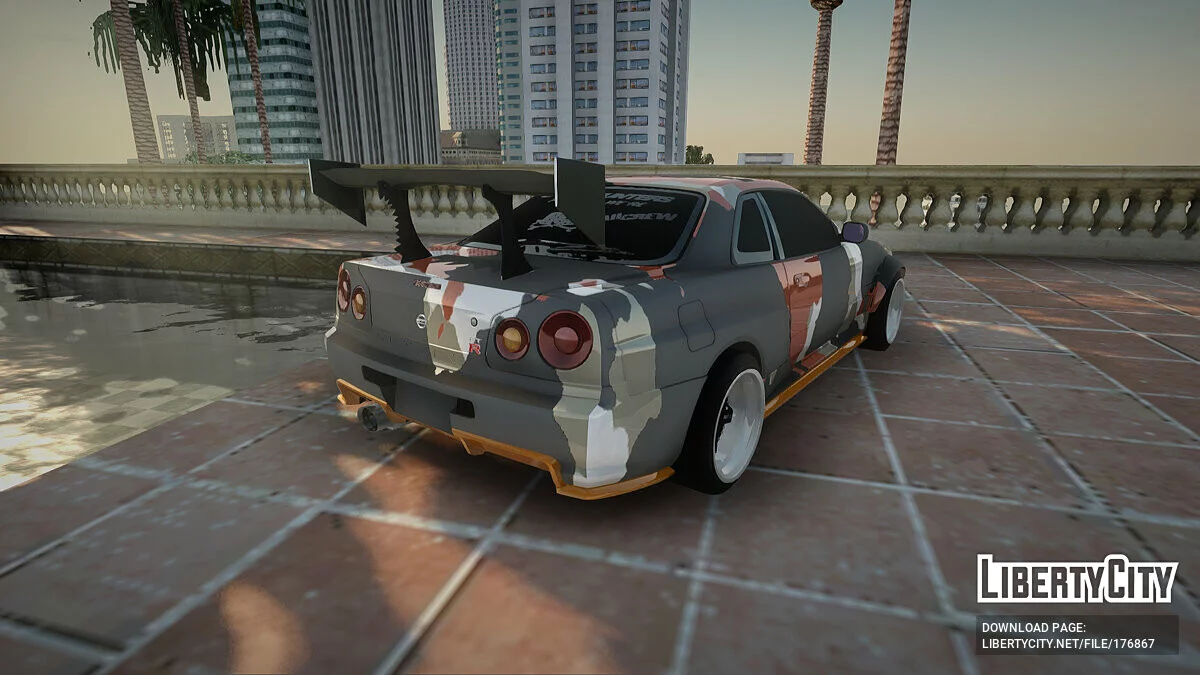 Nissan Skyline R34 / GTA San Andreas