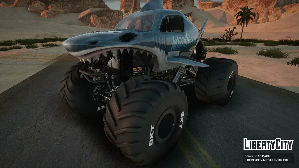 Megalodon From Monster Jam Steel Titans / GTA San Andreas