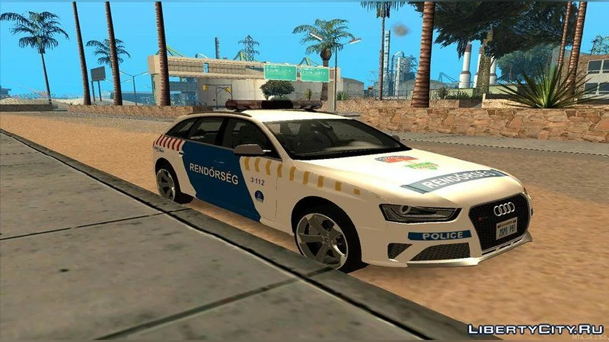 Audi RS4 Avant Magyar Rendőrség / GTA San Andreas