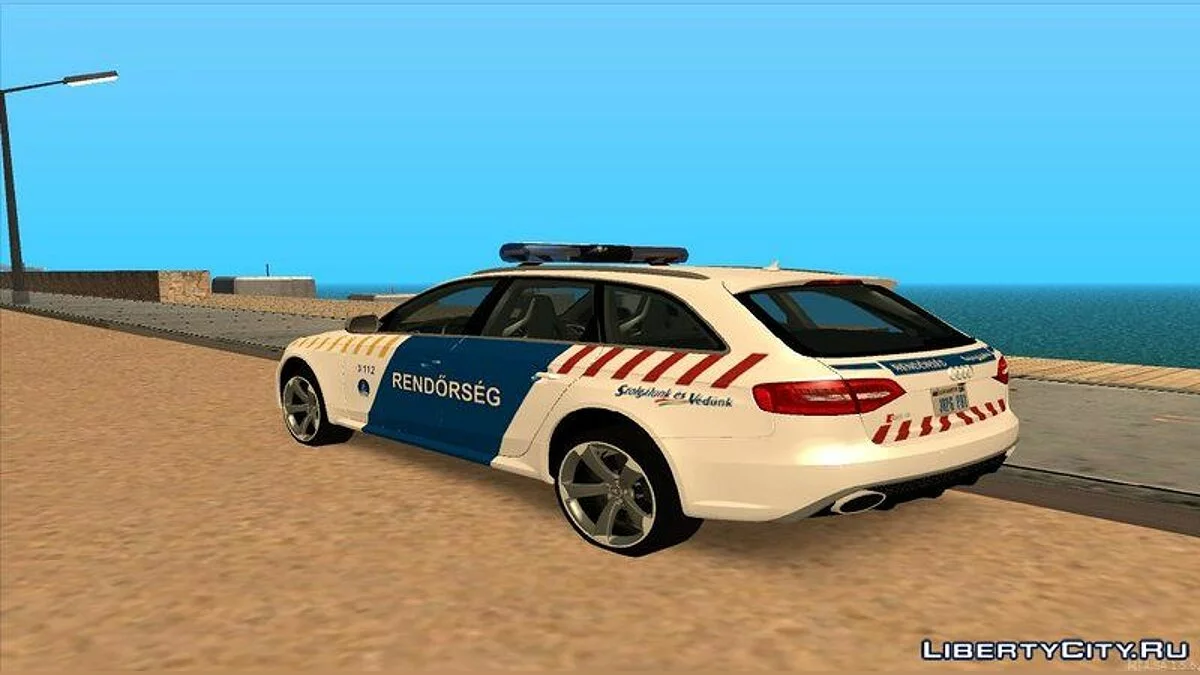 Audi RS4 Avant Magyar Rendőrség / GTA San Andreas
