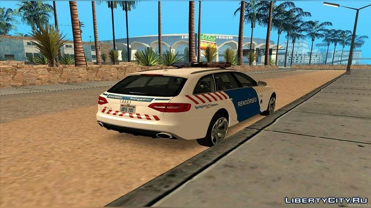 Audi RS4 Avant Magyar Rendőrség / GTA San Andreas