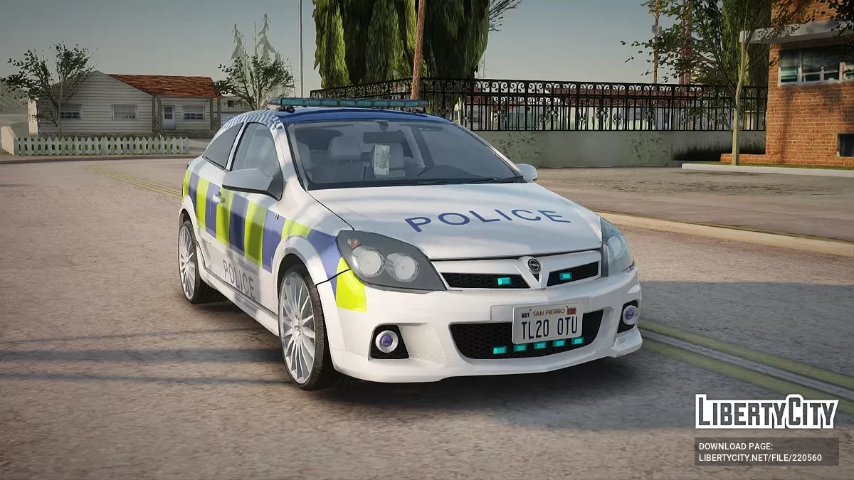 Opel Astra London Police / GTA San Andreas