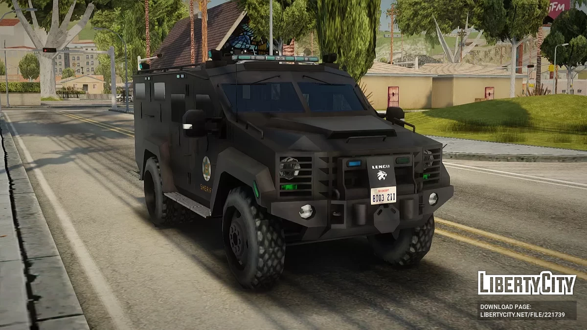 Lenco BearCat Los-Santos County Sheriff Department / GTA San Andreas