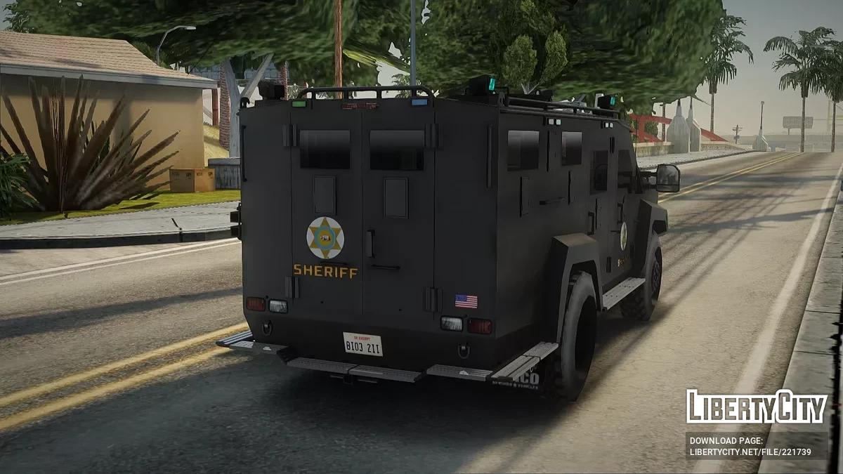 Lenco BearCat Los-Santos County Sheriff Department / GTA San Andreas