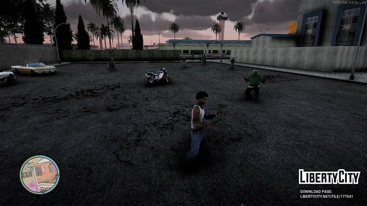Вечеринка возле вокзала v2.0 (исправление бага с захватом территорий) / GTA San Andreas