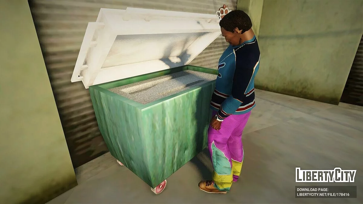 Схрон с оружием Эммета / GTA San Andreas