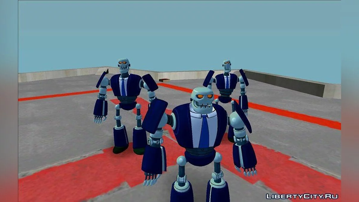 30 персонажей из мультфильма BEN10 REBOOT / GTA San Andreas