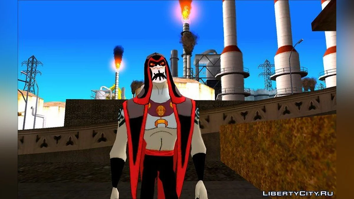 30 персонажей из мультфильма BEN10 REBOOT / GTA San Andreas